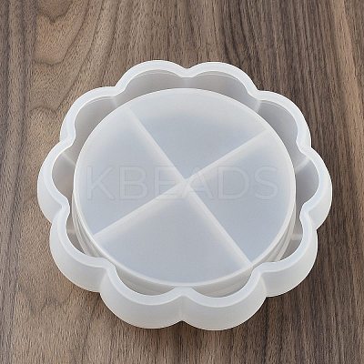 Flower DIY Silicone Storage Tray Molds SIMO-G010-04-1