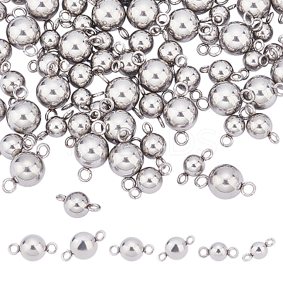 902Pcs 3 Style 304 Stainless Steel Links Connectors STAS-UN0026-93-1