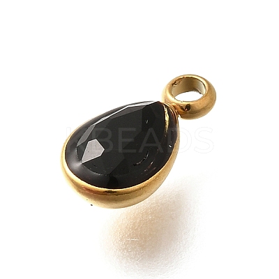 304 Stainless Steel Pendants STAS-Q346-04G-08-1