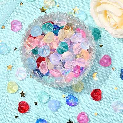 120Pcs 15 Colors Electroplate Transparent Glass Beads GLAA-CJ0001-77-1