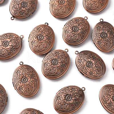 Brass Locket Pendants ECF133-2R-1
