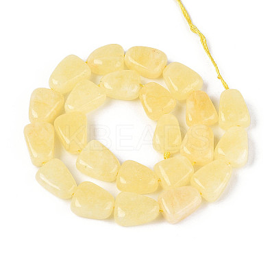 Natural White Jade Beads Strands G-N354-02A-08-1
