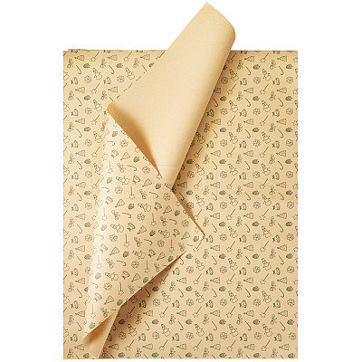 Flower Gift Wrapping Paper DIY-TAC0020-52A-1
