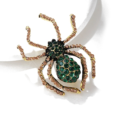 Golden Zinc Alloy Brooch PW-WGA02DD-02-1