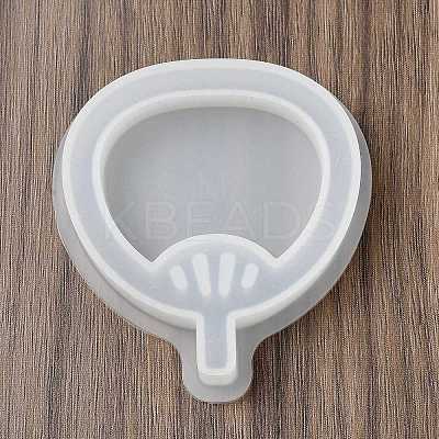 Fan Pendant DIY Silhouette Silicone Molds DIY-Z040-01A-1