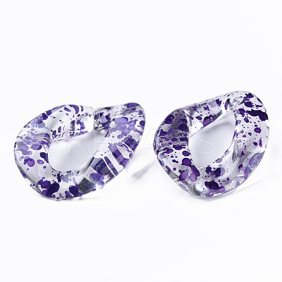 Transparent Acrylic Linking Rings OACR-N009-014A-10-1
