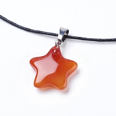 Pendant Necklaces NJEW-JN02195-M-1