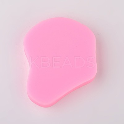 Christmas Snowman Shape Food Grade Silicone Molds LS-AJEW-L054-46-1
