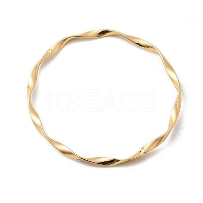 3Pcs 3 Colors 304 Stainless Steel Twisted Bangles Sets for Women BJEW-L610-27M-1