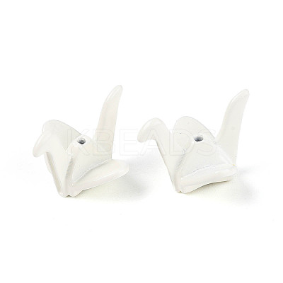 Rack Plating Spray Painted Alloy Beads PALLOY-T091-31A-1