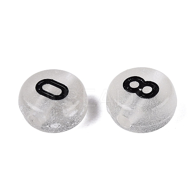 Luminous Transparent Acrylic Beads TACR-Q013-06A-1