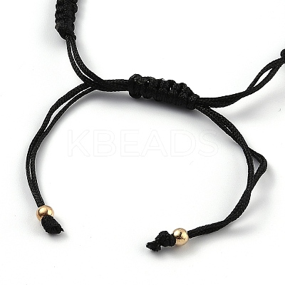 Adjustable Nylon Cord Braided Bead Bracelet EJEW-H118-01G-1