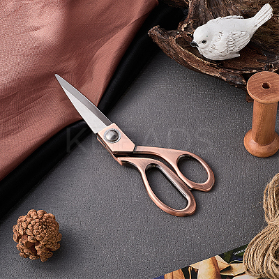 Stainless Steel Scissors AJEW-WH20042-32R-1
