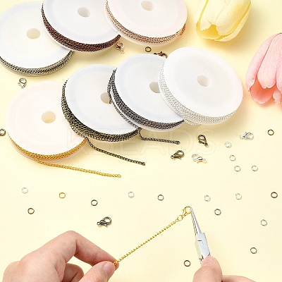 DIY Necklaces Jewelry Making Kit DIY-YW0009-35-1