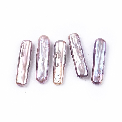Natural Baroque Keshi Pearl Beads PEAR-N020-P10-1