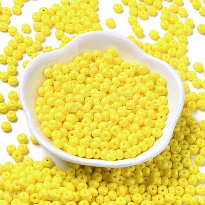 Baking Paint Glass Seed Beads SEED-B001-02A-03-1