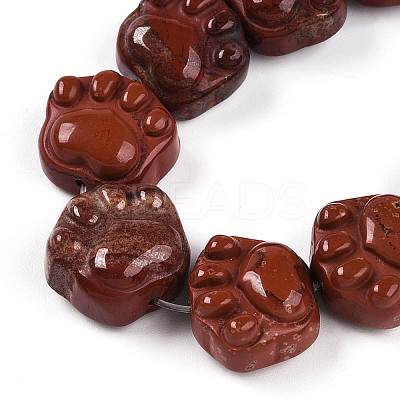 Natural Red Jasper Beads Strands G-M108-A12-01-1