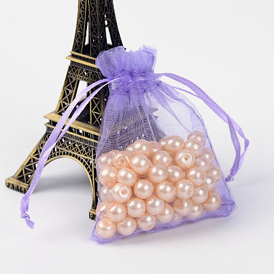 Organza Gift Bags with Drawstring LS-X-OP-R016-7x9cm-06-1