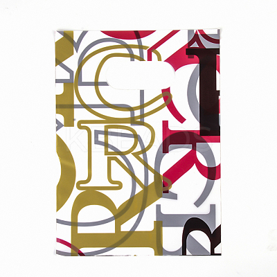 Printed Plastic Bags X-PE-T003-15x20cm-M-1