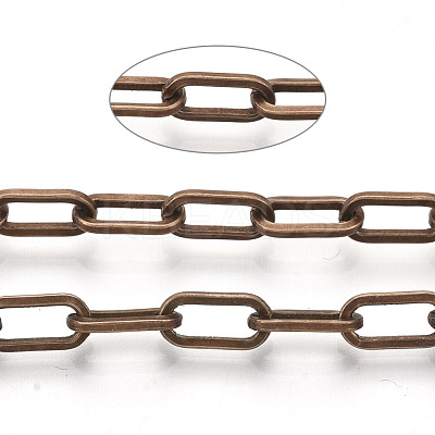 Unwelded Iron Paperclip Chains CH-S125-02E-R-1