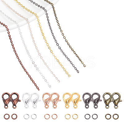 DIY Necklace Making Kits DIY-AR0001-49-1