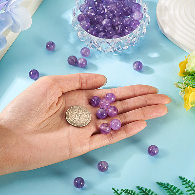 Natural Amethyst Beads Strands G-TA0002-57A-1