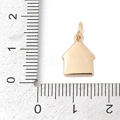 Brass Charms KK-Q096-08G-1