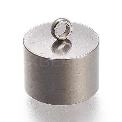 Tarnish Resistant 201 Stainless Steel Cord Ends LS-STAS-M228-V001-04P-1
