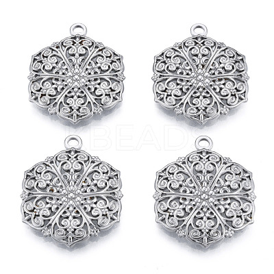 Non-Tarnish 201 Stainless Steel Pendants STAS-N098-206P-1