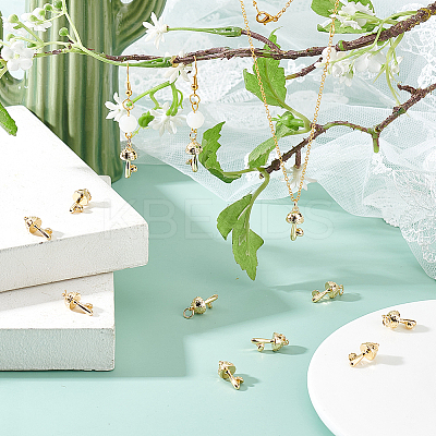 12Pcs Brass Pendants KK-DC0002-20-1