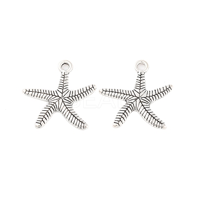 Tibetan Style Alloy Pendants X-TIBEP-R304-003AS-LF-1