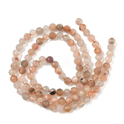 Natural Sunstone Beads Strands G-RM241221-C29-1