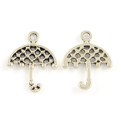 Tibetan Style Umbrella Alloy Pendants LS-TIBEP-A1300-AS-NR-1