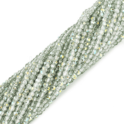 Transparent Glass Beads Strands LS-EGLA-N028-01A-A02-1