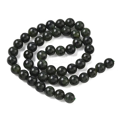 Natural Canadian Jade Beads Strands GG-CBA6BAC-A02-8mm-1