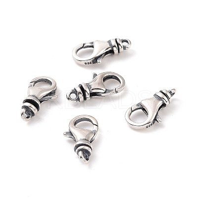 925 Sterling Silver Swivel Clasps STER-D036-08AS-1