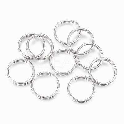 Tarnish Resistant 304 Stainless Steel Split Rings LS-STAS-H413-06P-A-1