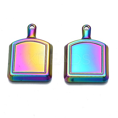 Rainbow Color Alloy Pendants PALLOY-N156-154-NR-1