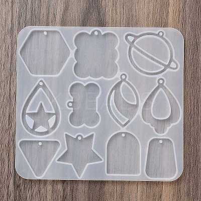 Geometry Earrings Pendants DIY Silicone Mold LS-DIY-Q033-01D-1