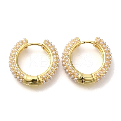 Rack Plating Ring Brass Hoop Earrrings EJEW-L097-03G-1