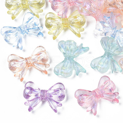 Transparent Acrylic Beads X-OACR-N008-062-01-1