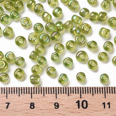6/0 Round Glass Seed Beads SEED-US0003-4mm-164-1