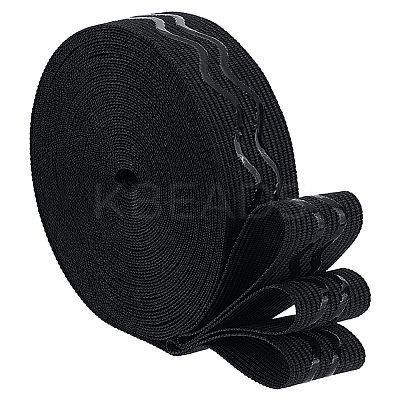 Polycotton Non Slip Knitted Cord SRIB-WH0011-254-1