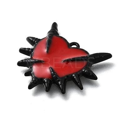 Alloy Enamel Gothic Style Pendants PALLOY-R157-06EB-07A-1