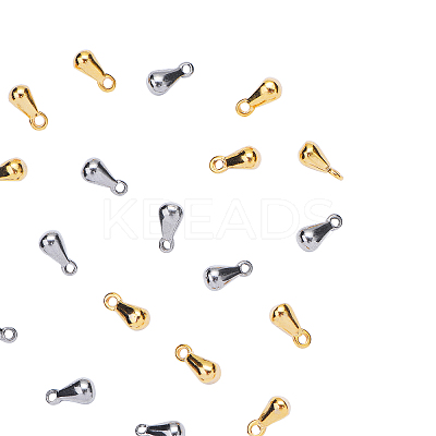 20Pcs 2 Colors 304 Stainless Steel Charms STAS-CJ0001-149-1