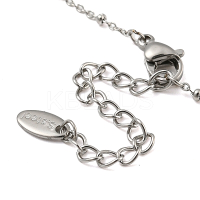 Non-Tarnish 304 Stainless Steel Necklace NJEW-B076-01P-1