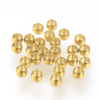 316 Surgical Stainless Steel Crimp Beads X-STAS-F117-03G-1