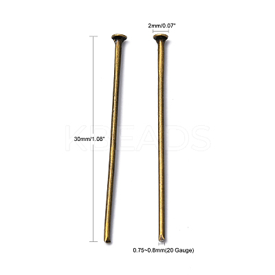 Iron Flat Head Pins HPAB3.0cm-NF-1