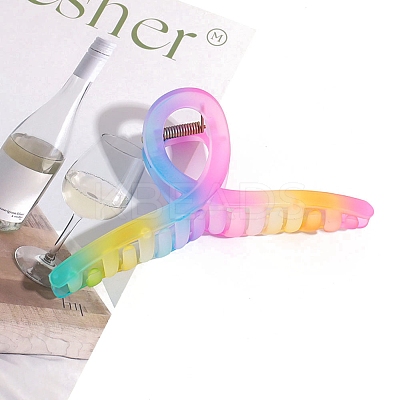 Plastic Claw Hair Clips PW-WG85863-01-1