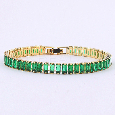 Cubic Zirconia Tennis Bracelets ND9317-3-1